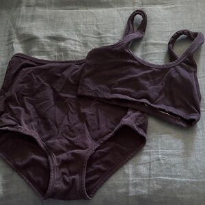 Women's Navy Intimate Set